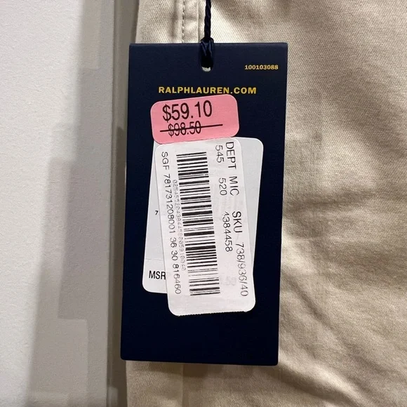 NWT Polo Golf Pants - Picture 2 of 5